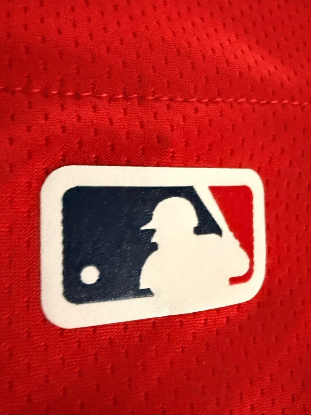 Nike official MLB Boston Red Sox Jersey Red mesh with Navy Accents